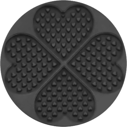 Plaque pour Bubble Waffle