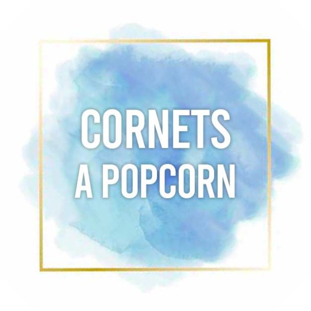 Cornets carton popcorn