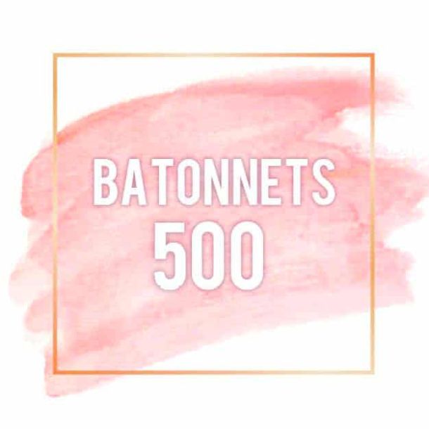 100 Bâtonnets
