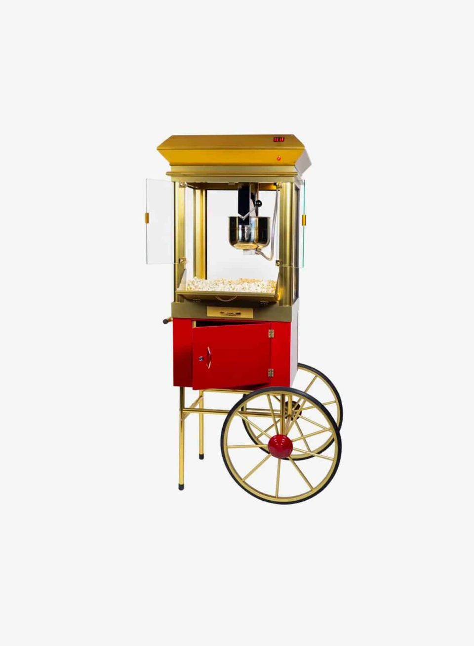 Machine à pop corn en location avec chariot 2